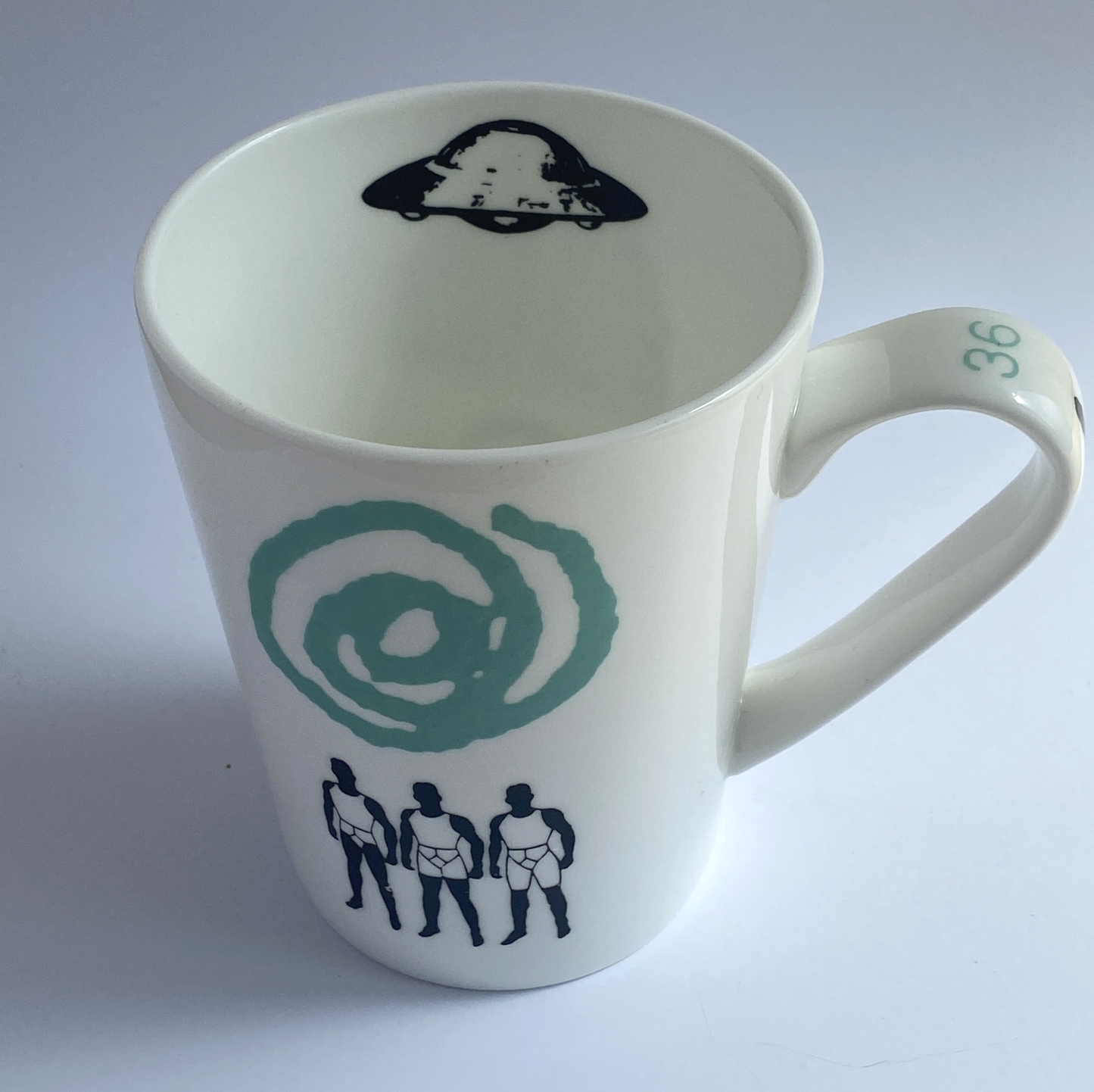 Manic Montage - MUG - bone china -