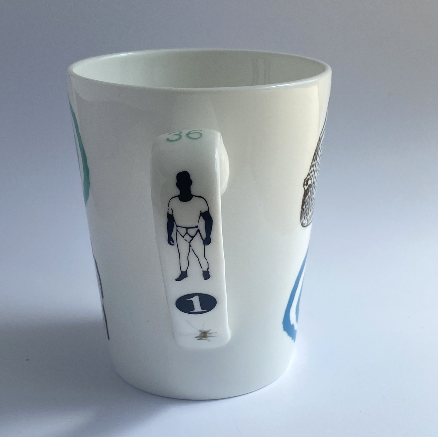 Manic Montage - MUG - bone china -