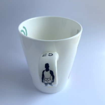Manic Montage - MUG - bone china -