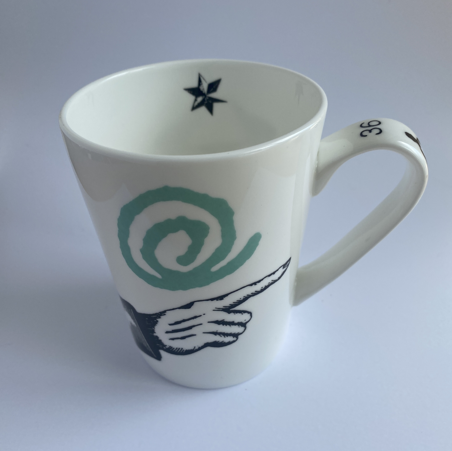 Manic Montage - MUG - bone china -