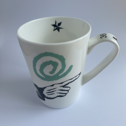 Manic Montage - MUG - bone china -