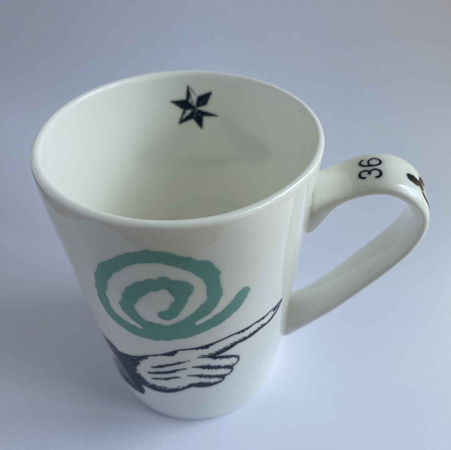 Manic Montage - MUG - bone china -