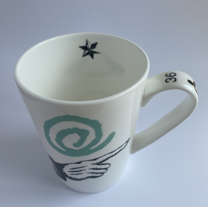 Manic Montage - MUG - bone china -