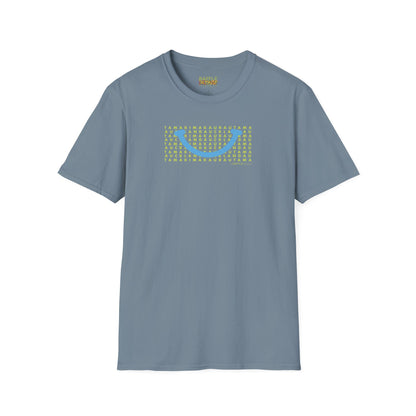 NEW - TAMAKI MAKAURAU / AUCKLAND SMILE LIGHT BLUE - Gildan 64000 Graphic Tee