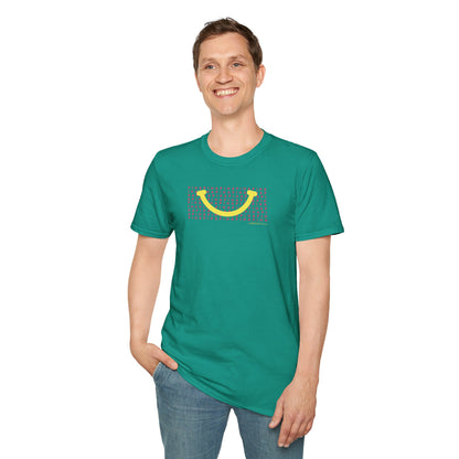 NEW - PIHA SMILE YELLOW - Gildan 64000 Graphic Tee