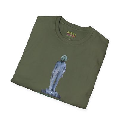 NEW - ON YOUR HEAD BE ART April 1st 2026, Titirangi, Auckland, New Zealand. Time and place Gildan 64000 Graphic Tee