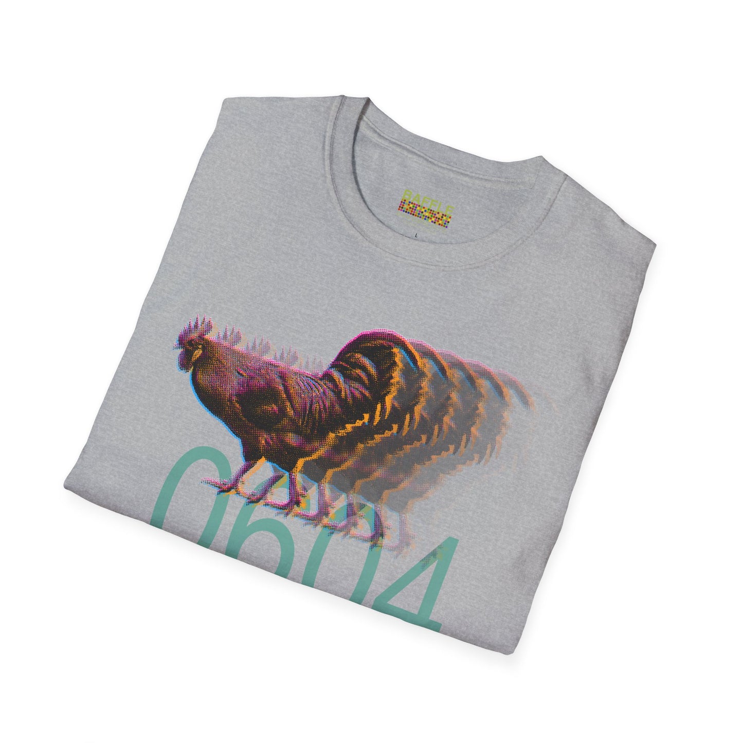 0604 FAST ROOSTER - BIG - Titirangi - MEDIUM quality - Graphic Tee
