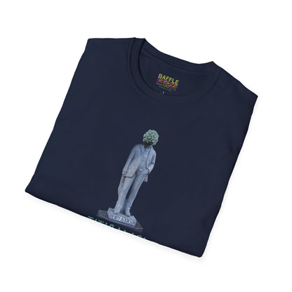 NEW - ON YOUR HEAD BE ART April 1st 2026, Titirangi, Auckland, New Zealand. Time and place Gildan 64000 Graphic Tee