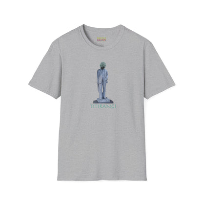 NEW - ON YOUR HEAD BE ART April 1st 2026, Titirangi, Auckland, New Zealand. Time and place Gildan 64000 Graphic Tee