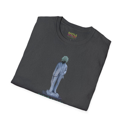 NEW - ON YOUR HEAD BE ART April 1st 2026, Titirangi, Auckland, New Zealand. Time and place Gildan 64000 Graphic Tee