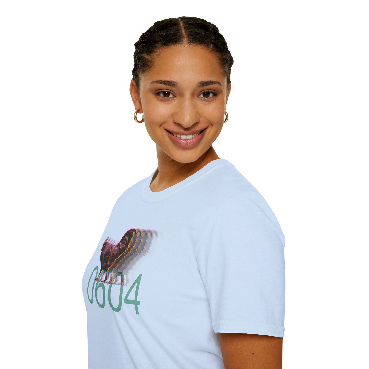 0604 FAST ROOSTER - Titirangi - MEDIUM quality - Gildan 64000 Graphic Tee