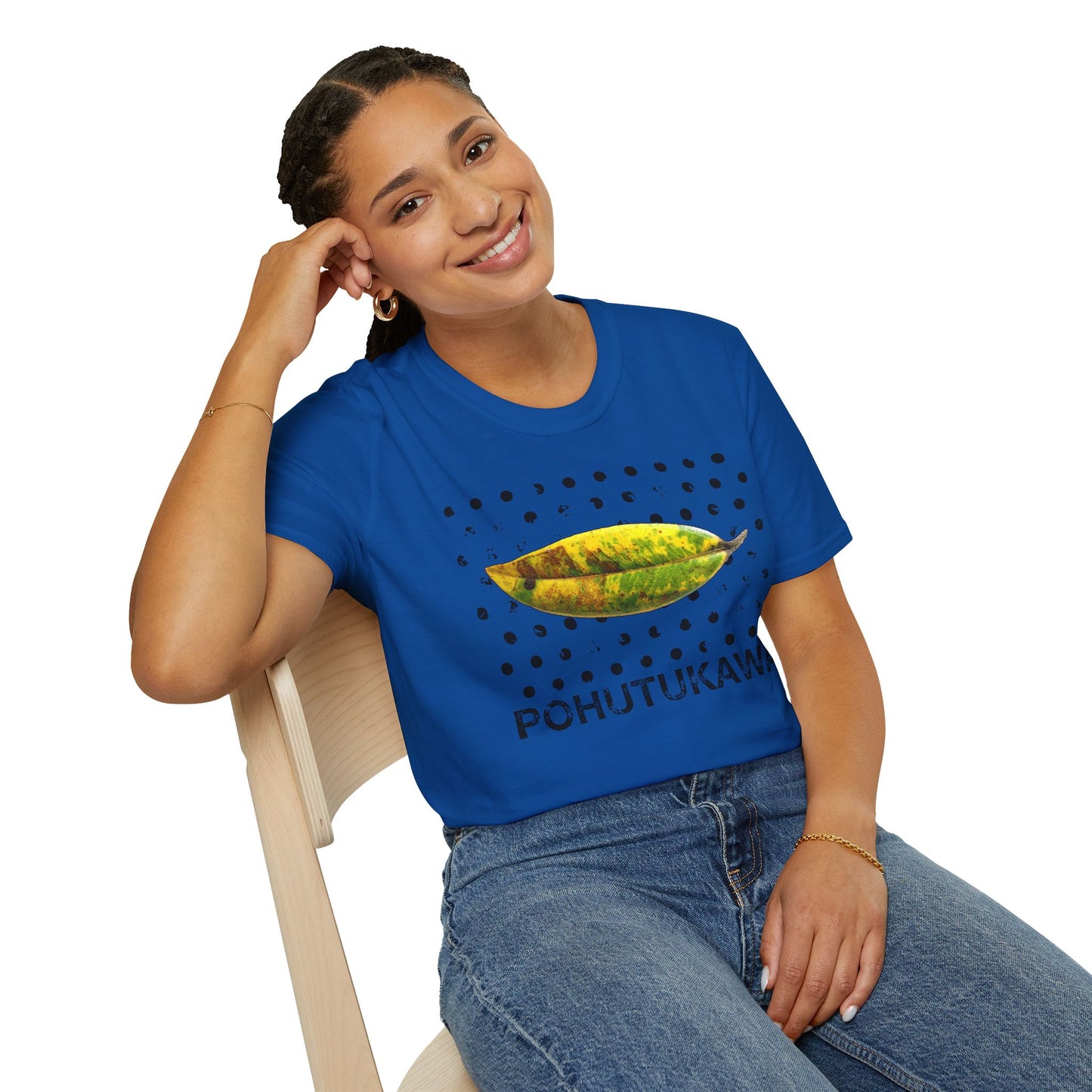 NEW - POHUTUKAWA LARGE LEAF - Gildan 64000 Graphic Tee