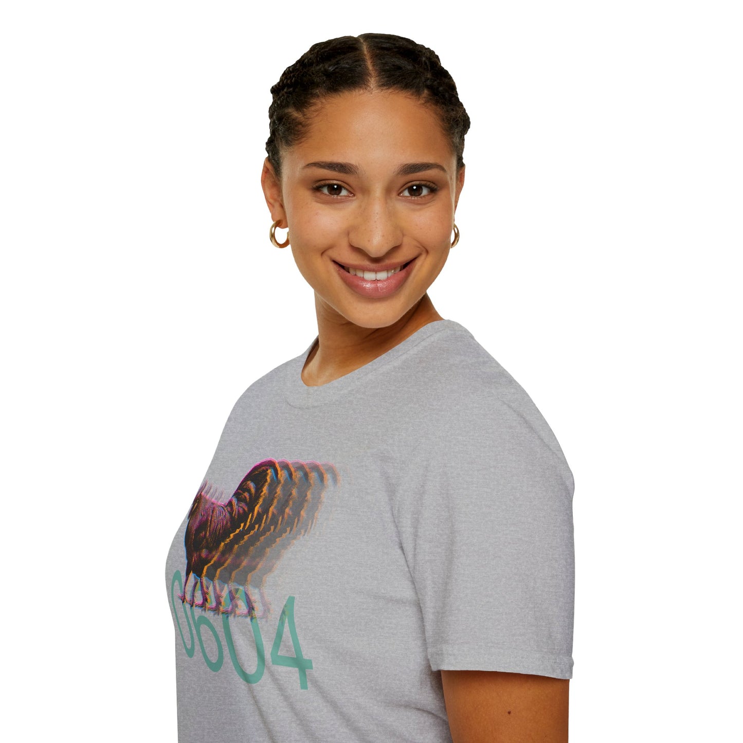 0604 FAST ROOSTER - BIG - Titirangi - MEDIUM quality - Graphic Tee