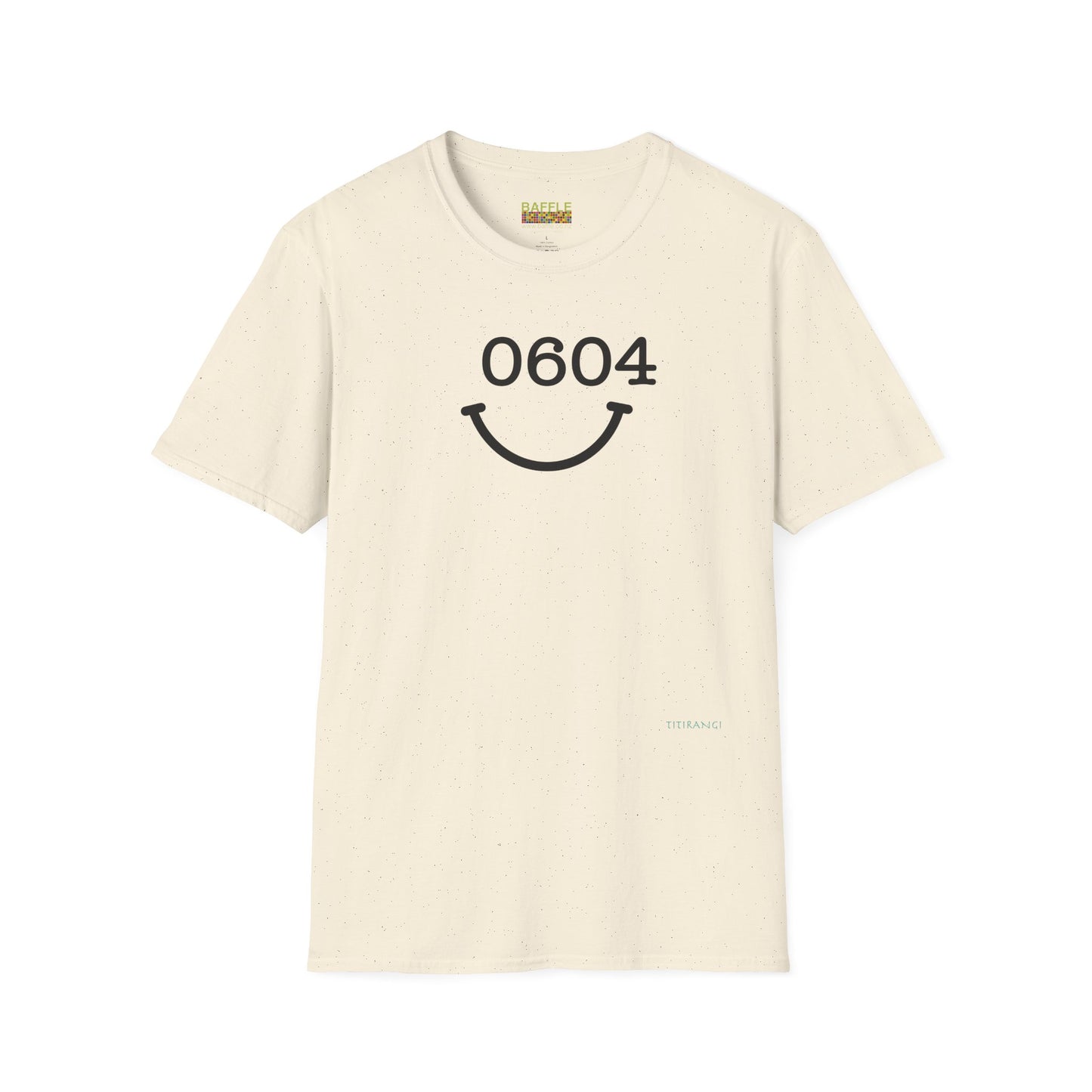 NEW - 0604 SMILEY FACE - Titirangi - Graphic Tee - Basic Tee
