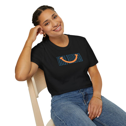 NEW - TĀHUNA - QUEENSTOWN SMILE LIGHT BLUE - Gildan 64000 Graphic Tee