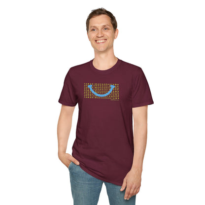 NEW - TAMAKI MAKAURAU / AUCKLAND SMILE LIGHT BLUE - Gildan 64000 Graphic Tee
