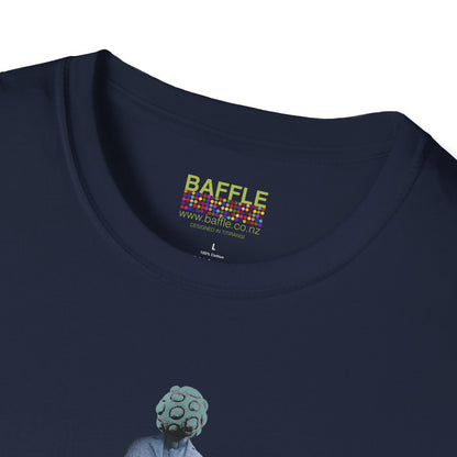 NEW - ON YOUR HEAD BE ART April 1st 2026, Titirangi, Auckland, New Zealand. Time and place Gildan 64000 Graphic Tee