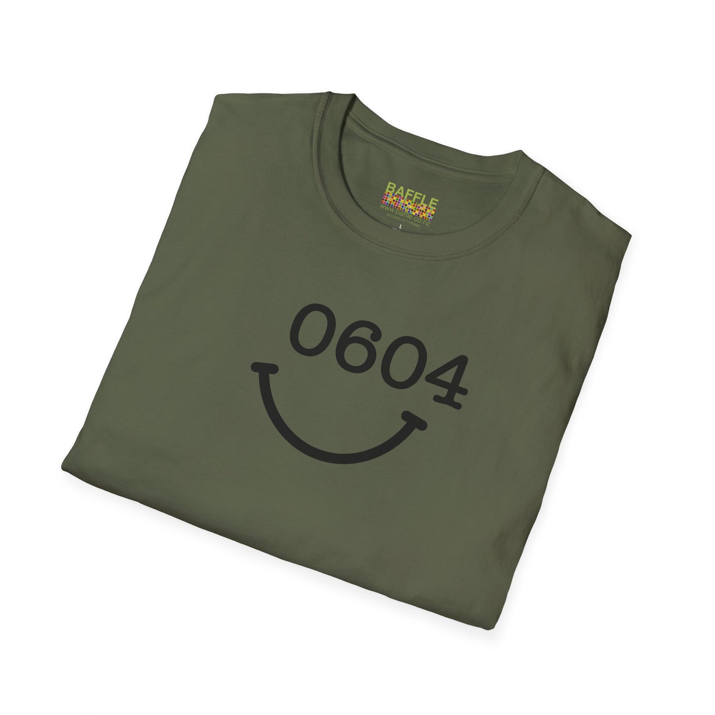 NEW - 0604 SMILEY FACE - Titirangi - Graphic Tee - Basic Tee