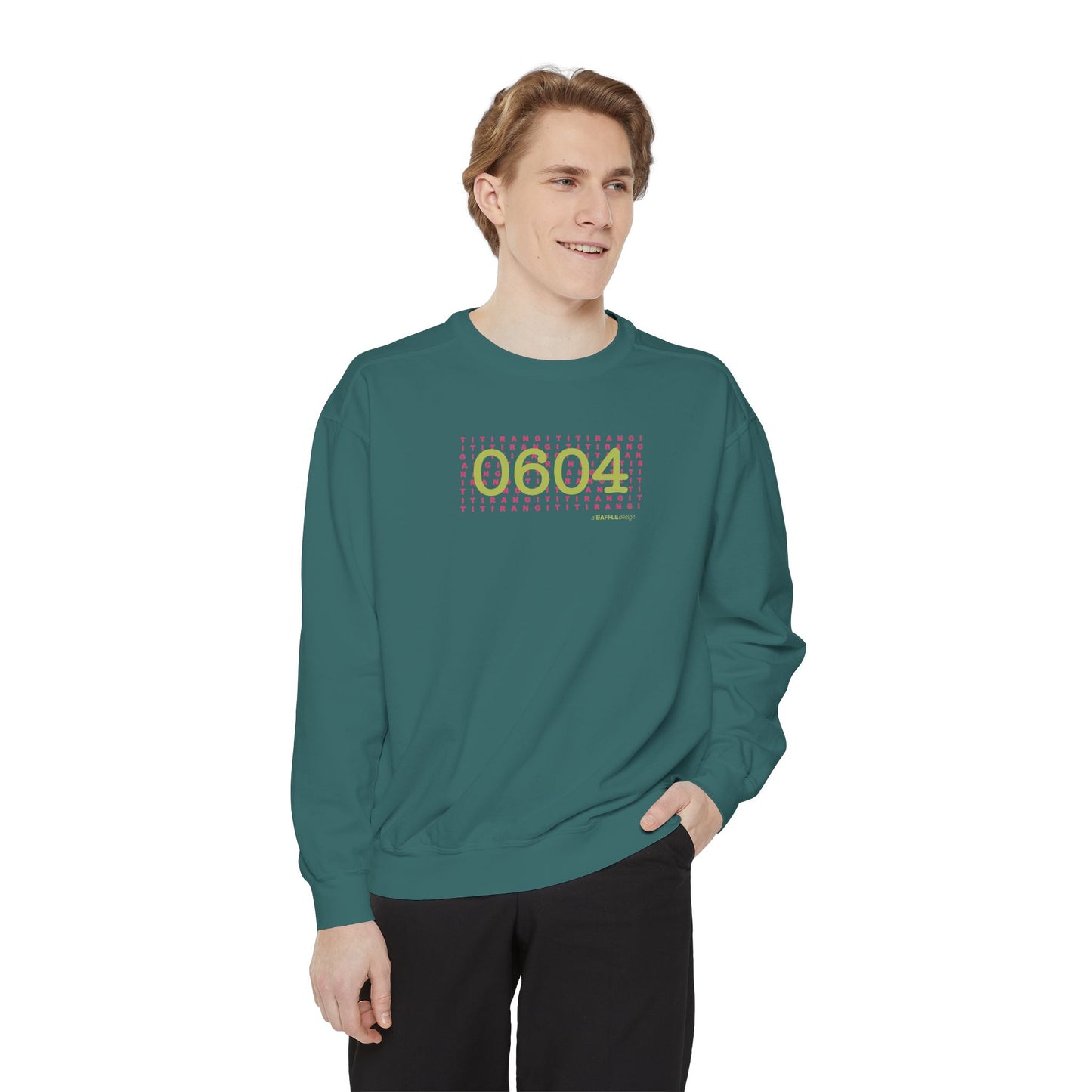NEW - ON YOUR HEAD BE IT-  Unisex Garment-Dyed Sweatshirt