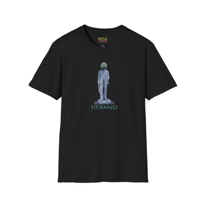 NEW - ON YOUR HEAD BE ART April 1st 2026, Titirangi, Auckland, New Zealand. Time and place Gildan 64000 Graphic Tee