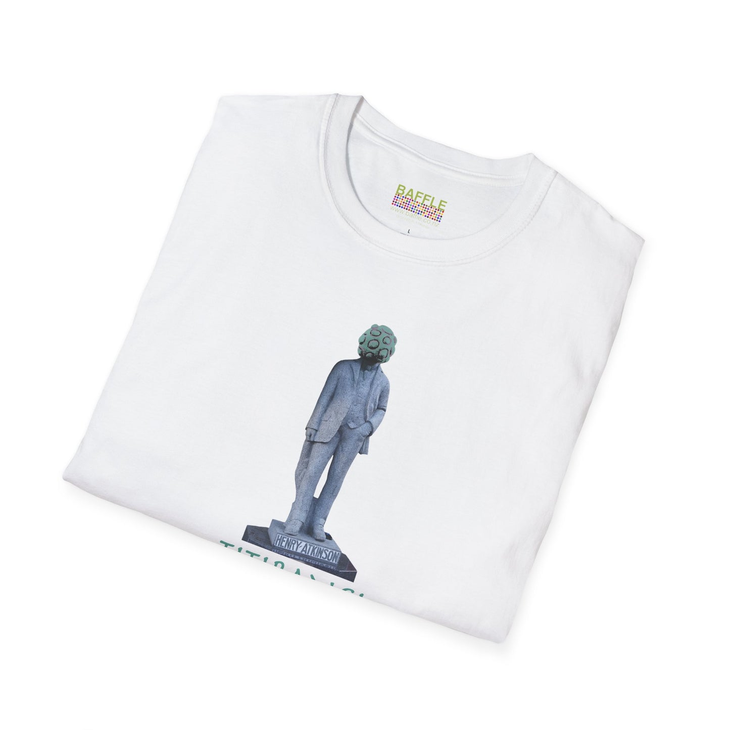 NEW - ON YOUR HEAD BE ART April 1st 2026, Titirangi, Auckland, New Zealand. Time and place Gildan 64000 Graphic Tee