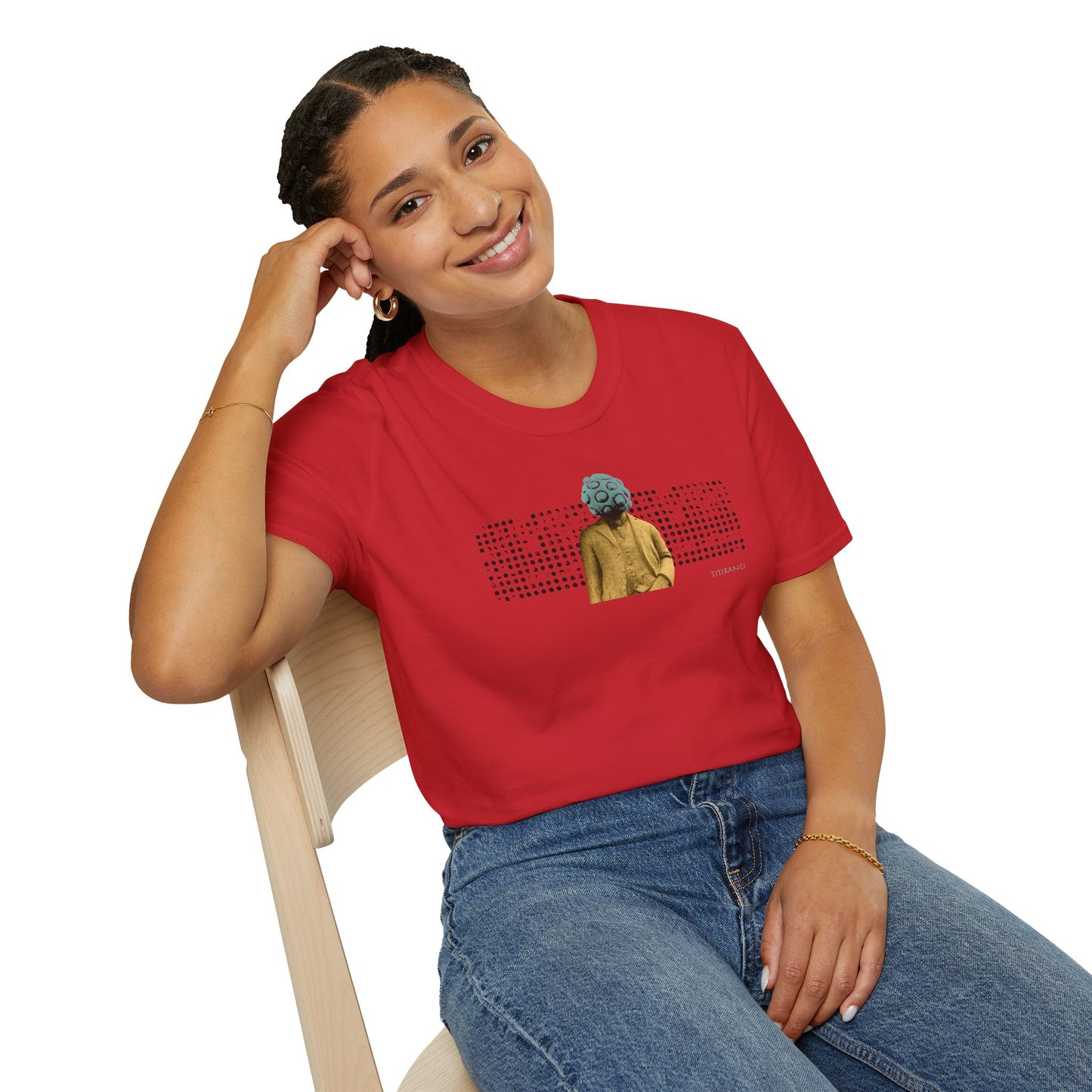 NEW - ON YOUR HEAD BE IT - Titirangi - Gildan 64000 Graphic Tee
