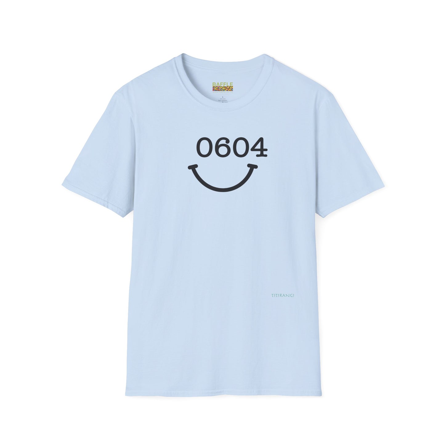 NEW - 0604 SMILEY FACE - Titirangi - Graphic Tee - Basic Tee