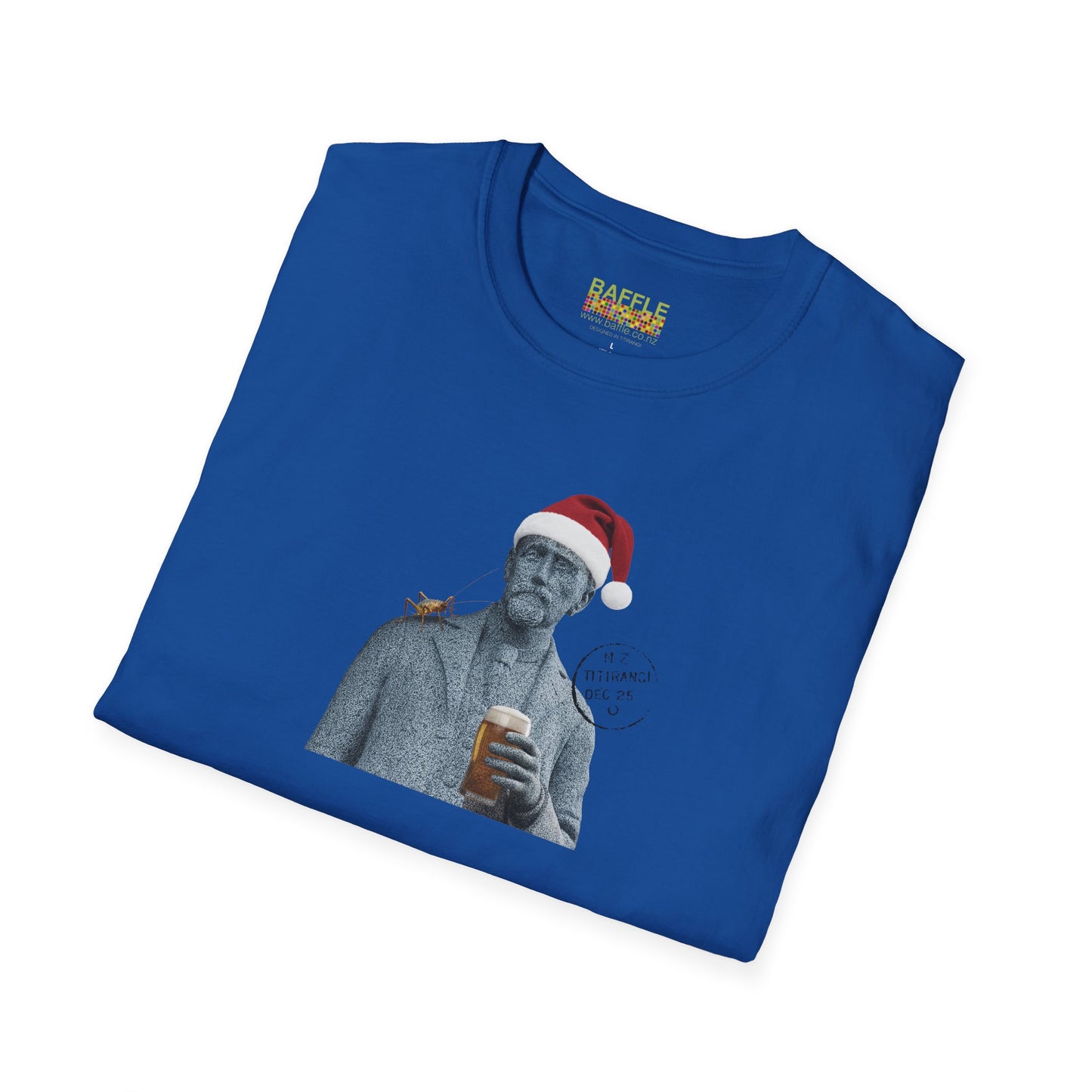 0604 MERRY CHRISTMAS HENRY CANCELLATION MARK - Gildan 64000 Graphic Tee