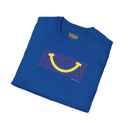 NEW - PIHA SMILE YELLOW - Gildan 64000 Graphic Tee