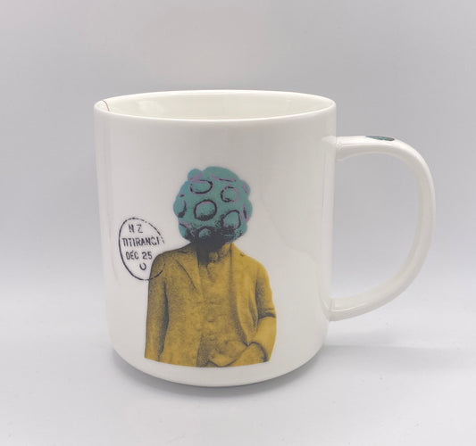 On Your Head Be It - Stamped Titirangi - Porcelain