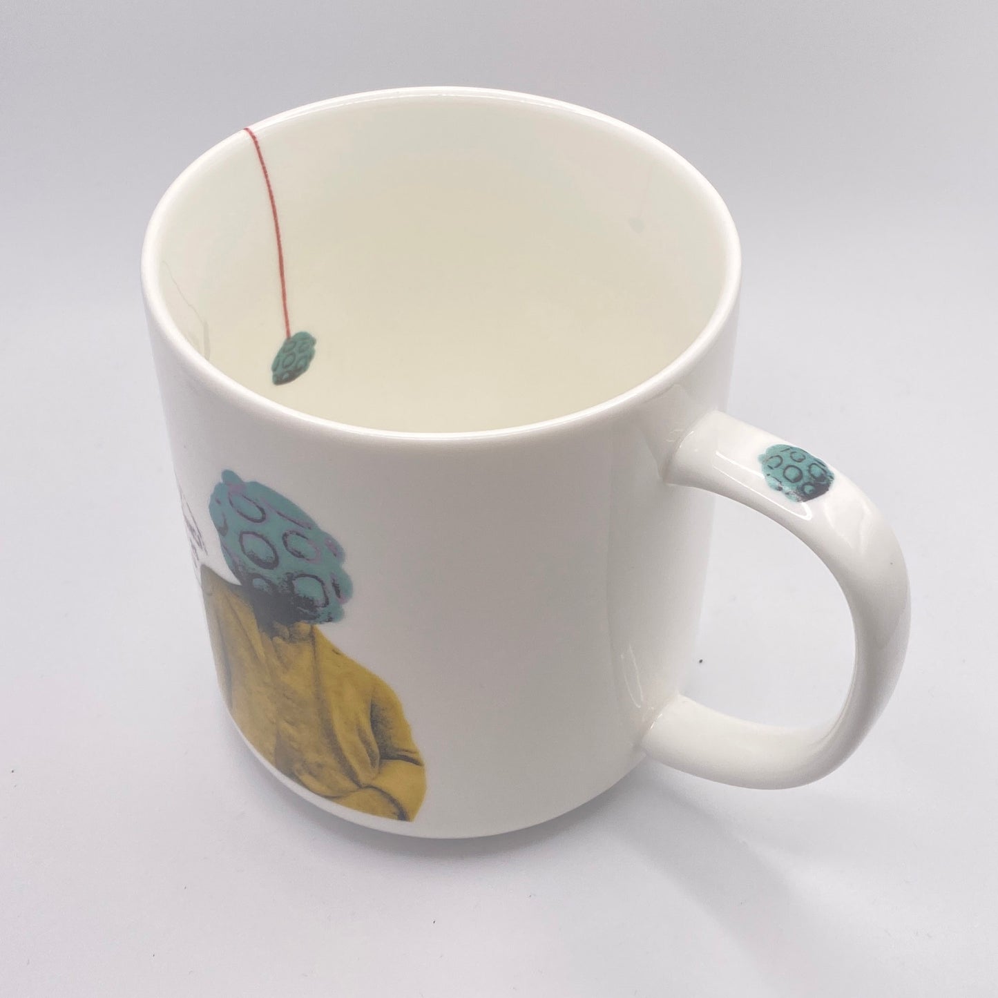 On Your Head Be It - Stamped Titirangi - Porcelain