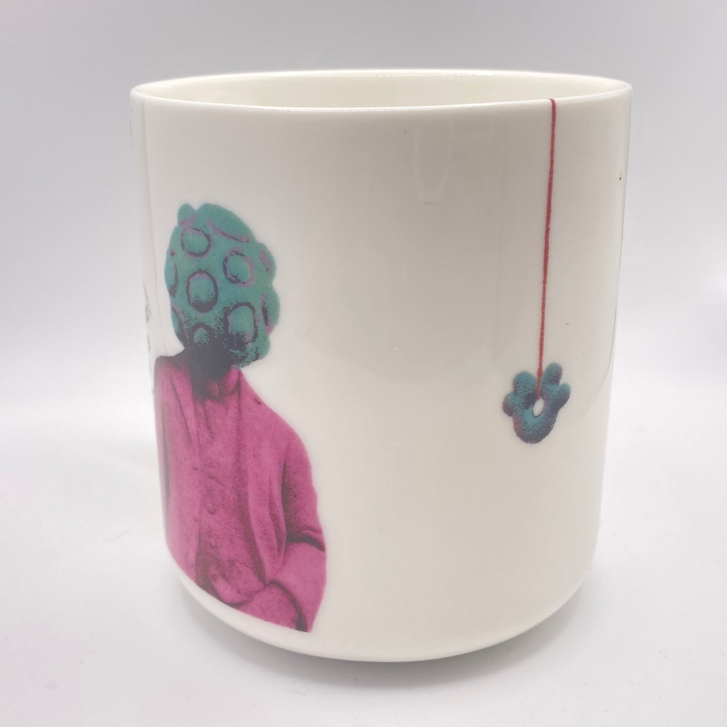 On Your Head Be It - Stamped Titirangi - Porcelain