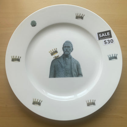 SALE ITEM - Prototype design - small side plate - 20 cm - Porcelain