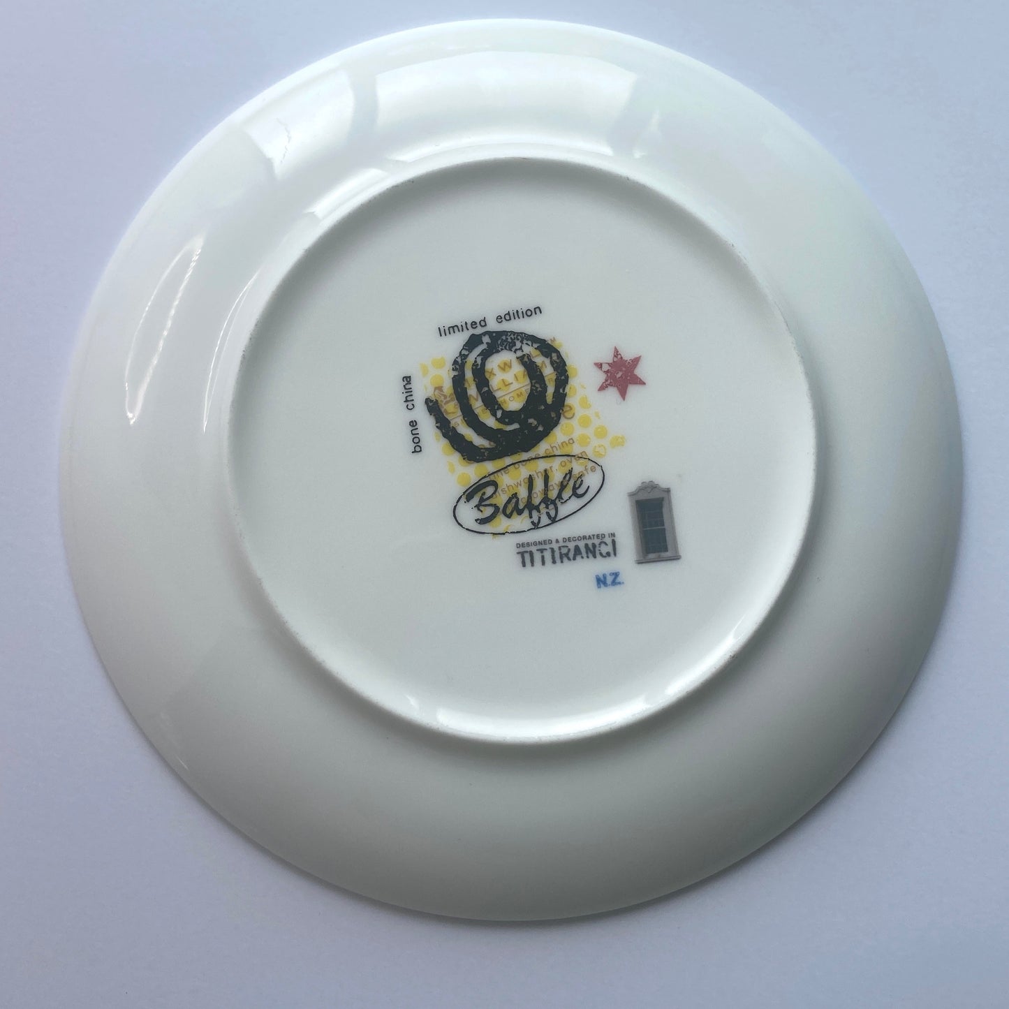 Manic Montage - small side plate - 16 cm - Bone China 5