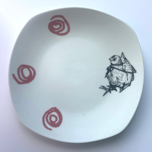 Manic Montage - small side plate - 19 cm - Porcelain SALE ITEM