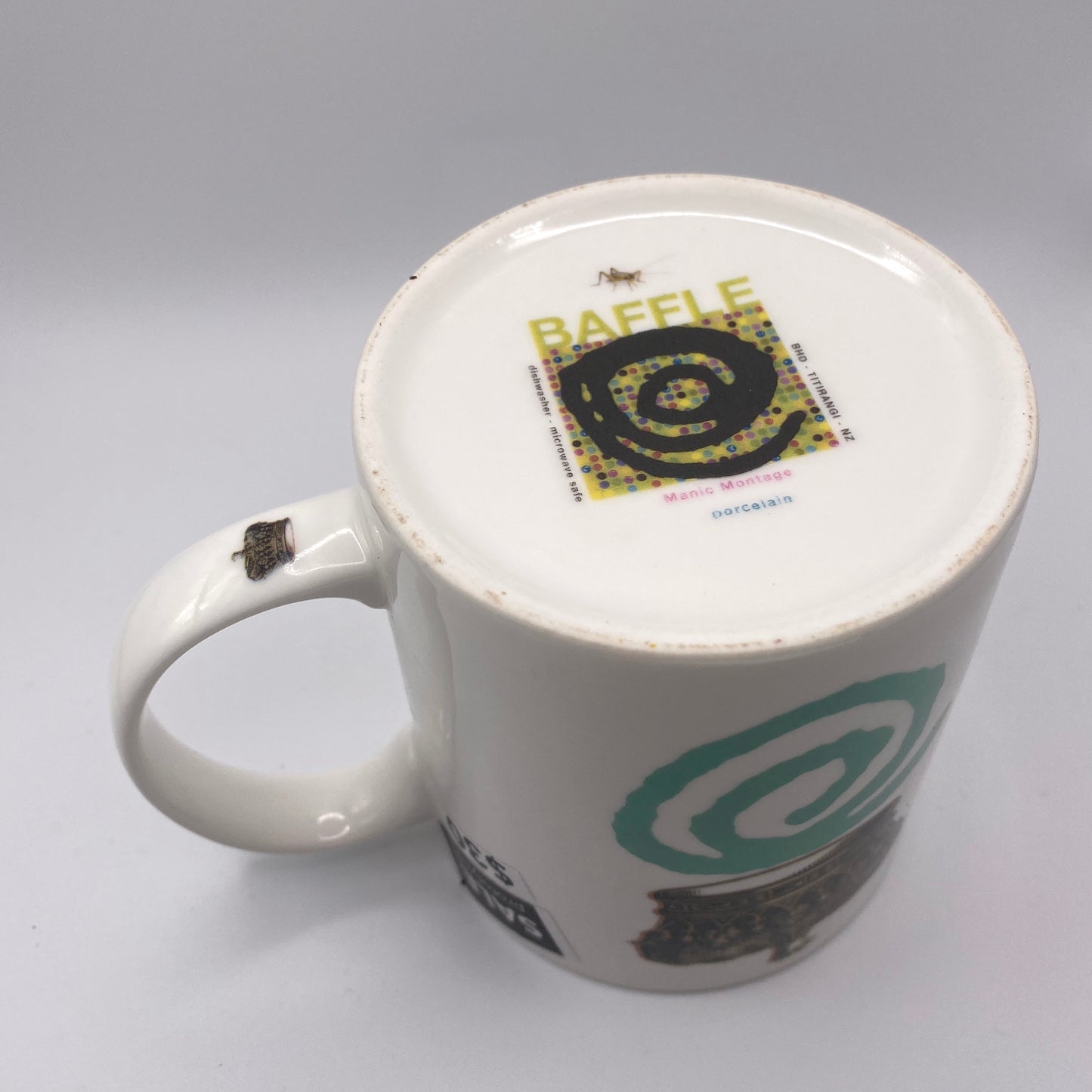 Manic Montage - MUG - bone china