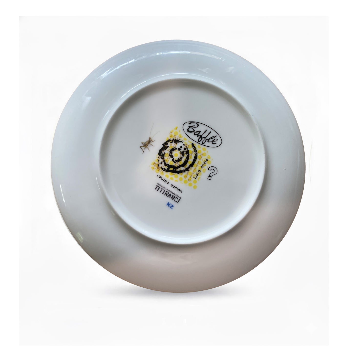 Manic Montage - small side plate - 16 cm - Bone China